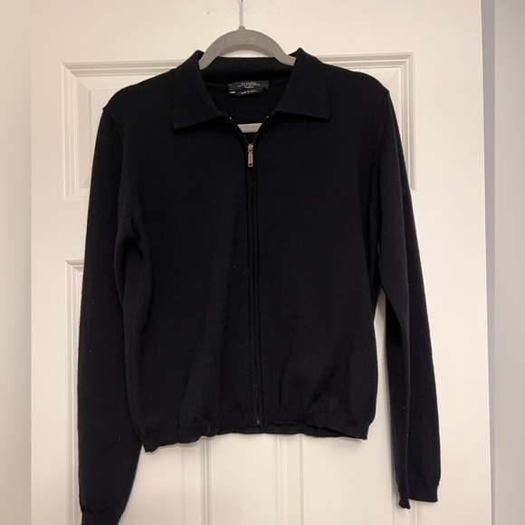 Max Mara wool black zip up sweater - Picture 3 of 5